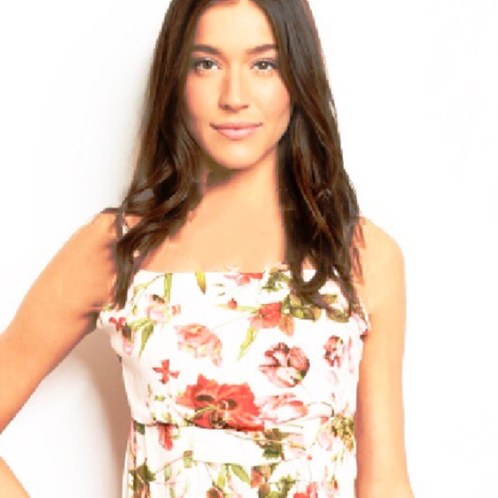 FLORAL HATER TOP JUMPSUIT - Picture 4 of 5